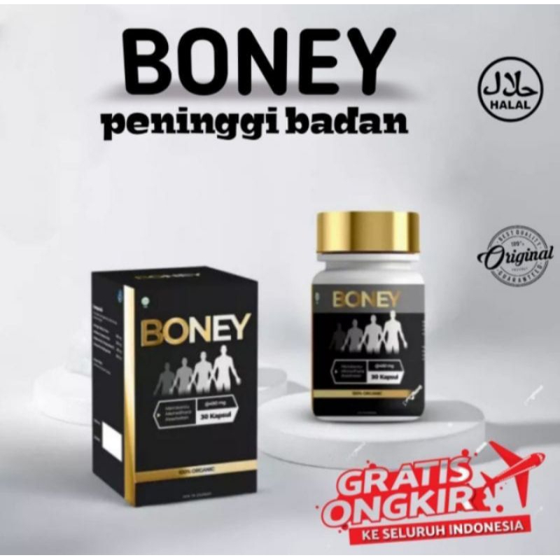 (PROMO) BONEY PENINGGI BADAN / HERBAL / SUPLEMEN PENINGGI BADAN ORIGINAL