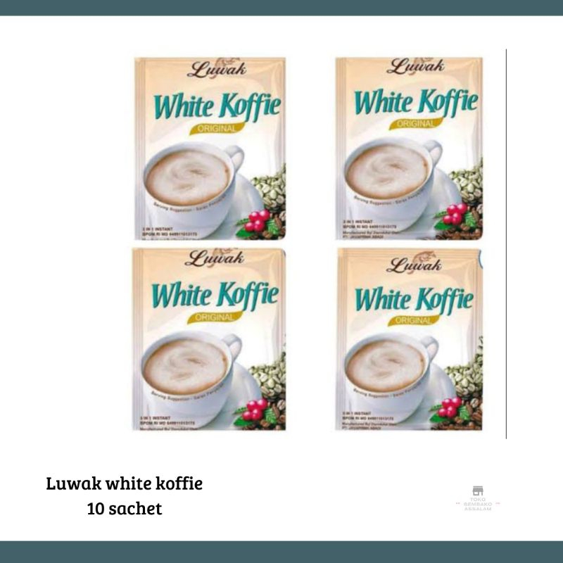 

luwak white koffie 10 sachet