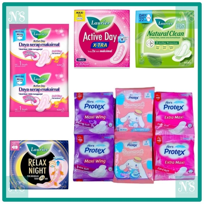 Laurier Pembalut Softex All Variant