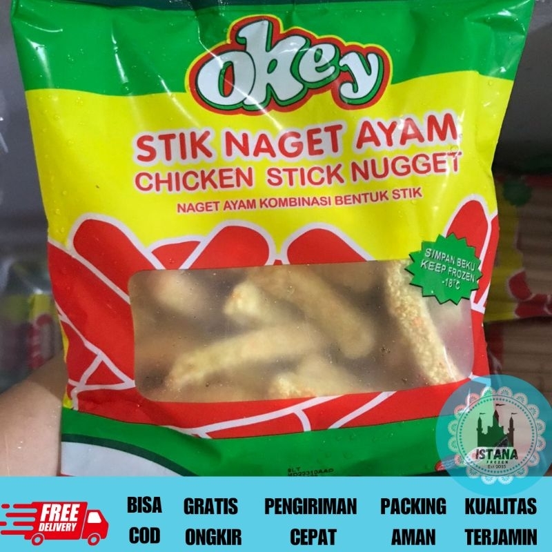 

OKEY STIK NUGGET AYAM 500 GR