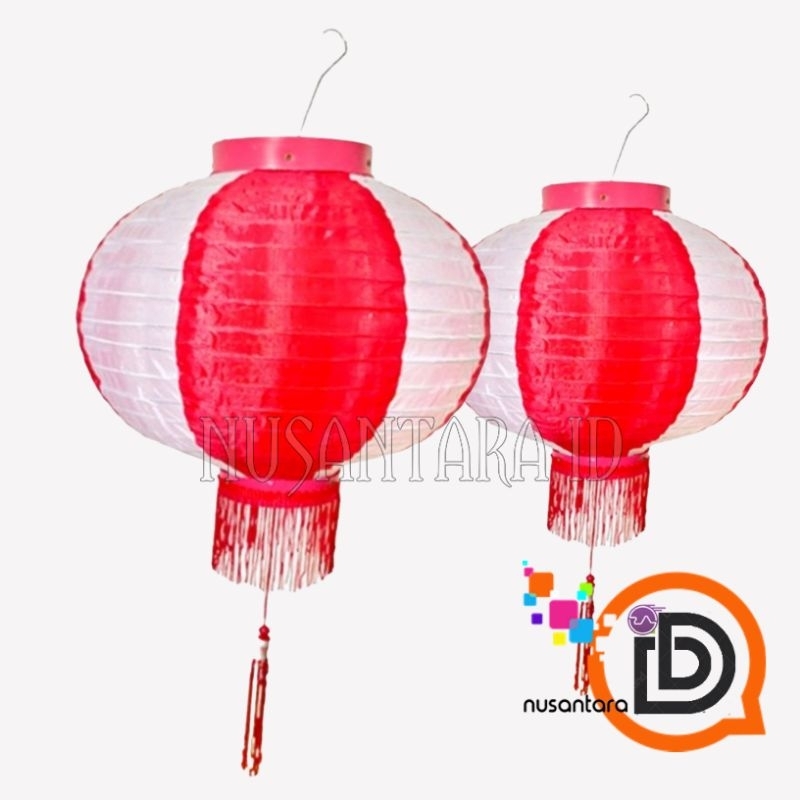 Lampion gantung merah putih / Lampion merah putih HUT RI / lampion DIRGAHAYU RI