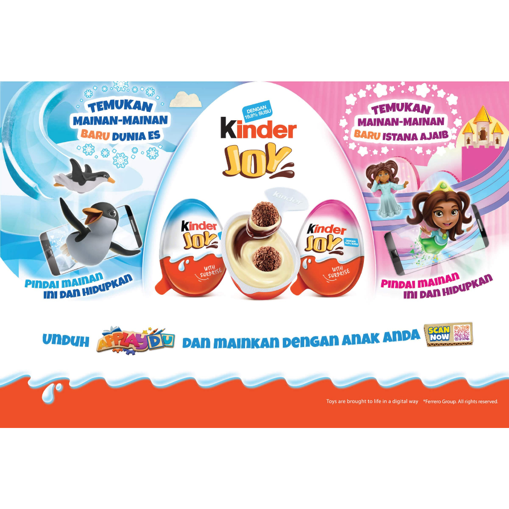 

1 BOX isi 24 pcs boys/girls Kinder joy