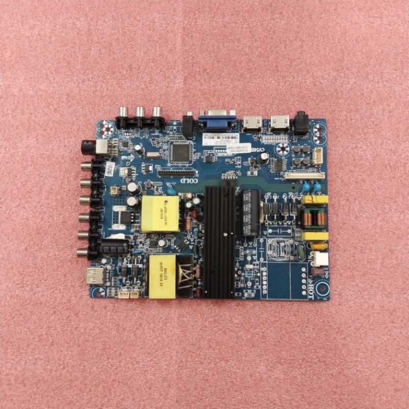 MB POLYTRON PLD43D150C MESIN TV LED POLYTRON MAINBOARD MOTHERBOARD MODUL MOBO MB MESIN TV LED