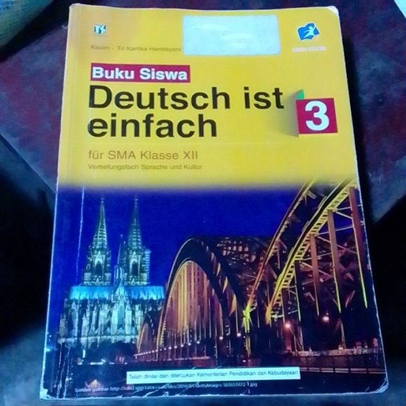 BUKU SISWA DEUTSCH IST EINFACH KLS 3 SMA SERANGKAI EDISI REVISI