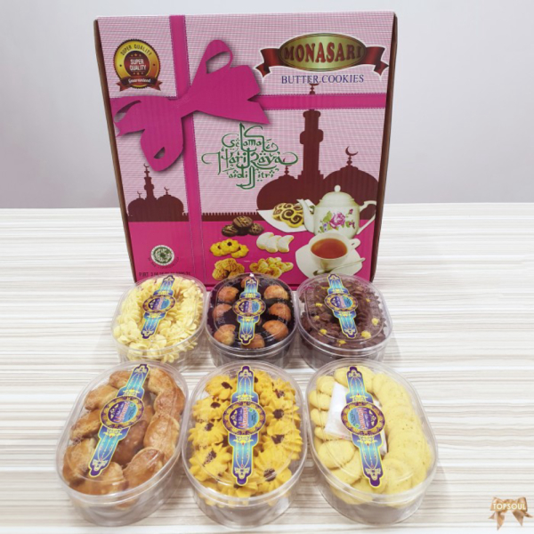 

Unik Monasari Oval - Paket Lebaran Kue Kering Bingkisan Parcel idul fitri - PINK Murah