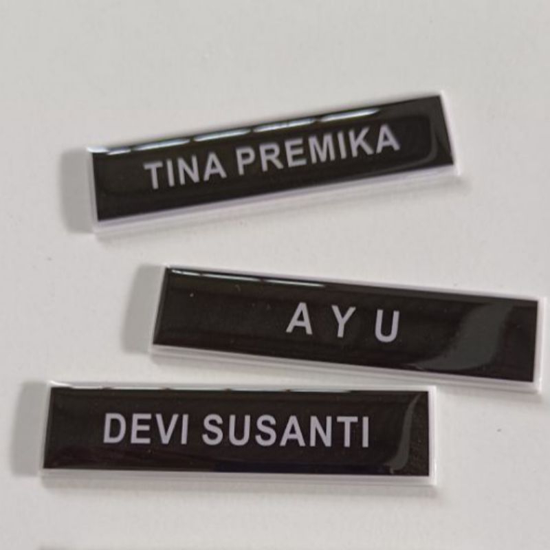 

Name Tag akrilik/Nama Dada/Papan Nama- Custom Proses Cepat