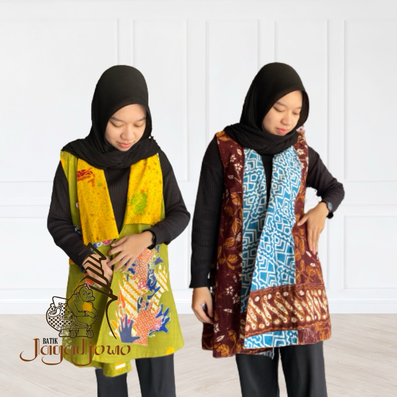 Blazer Batik Wanita Khas Blitar