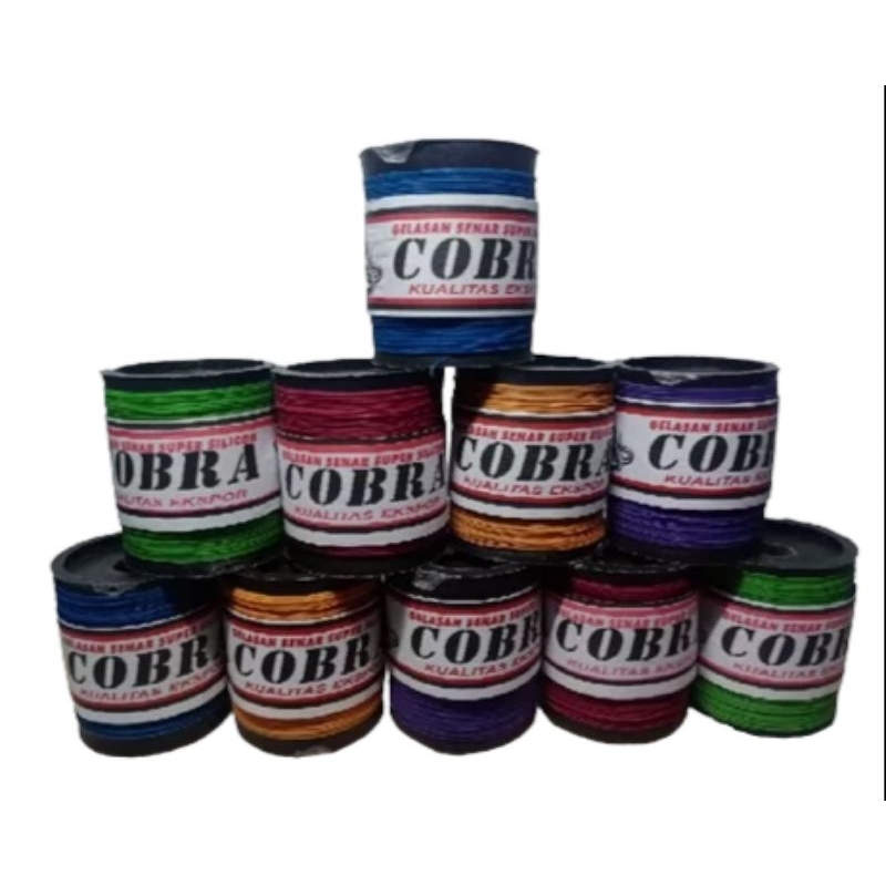 Gelasan Senar Layangan. gelasan Cap Cobra. Tali Layangan Permainan Anak