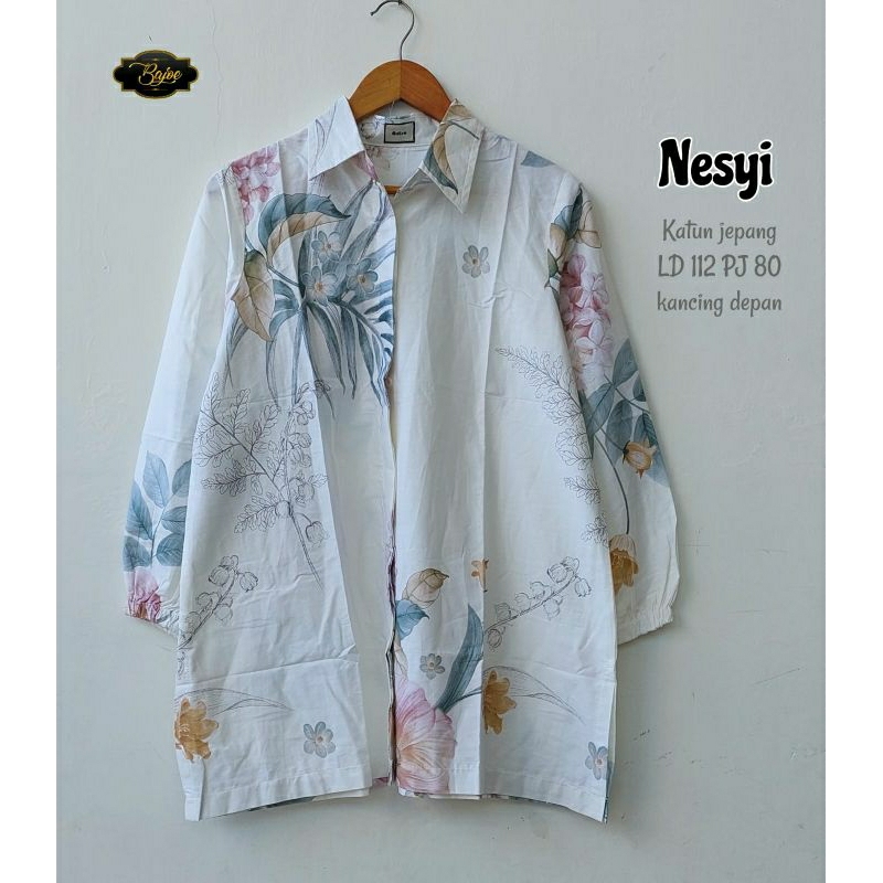 NESYI KEMEJA BAHAN KATUN JEPANG