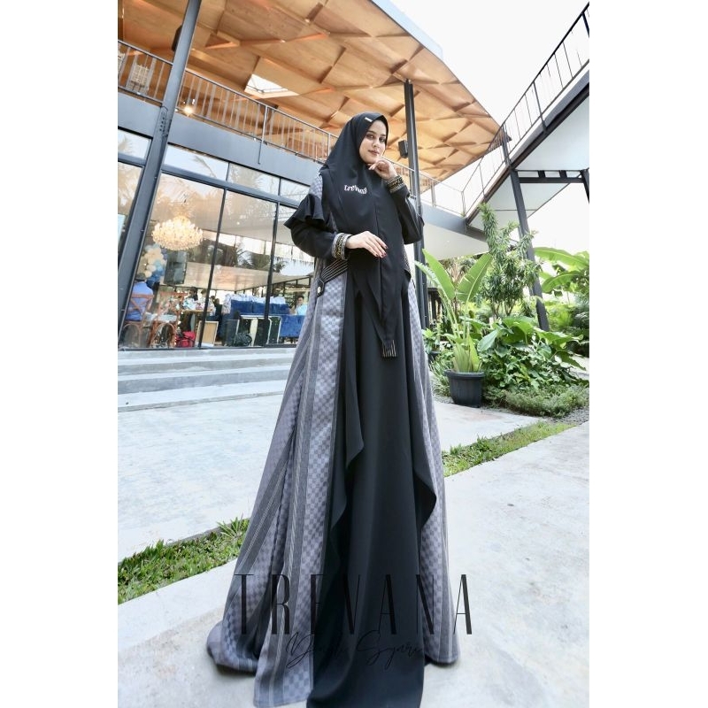 (COD) New Gamis Daily Syari by Trevana Collection