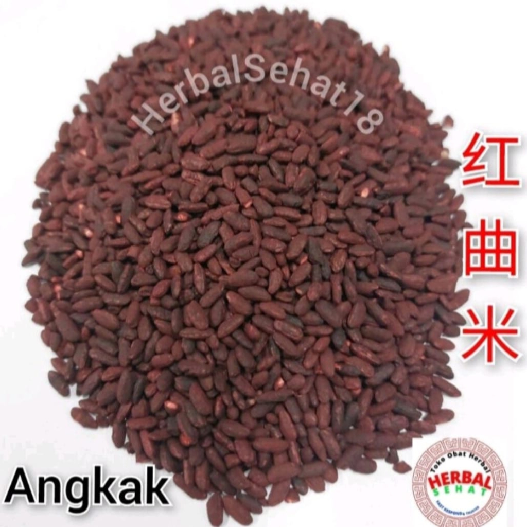 

Angkak Merah 100 Gram 红曲米 Hong Qu Mi / Beras Merah China Obat DBD