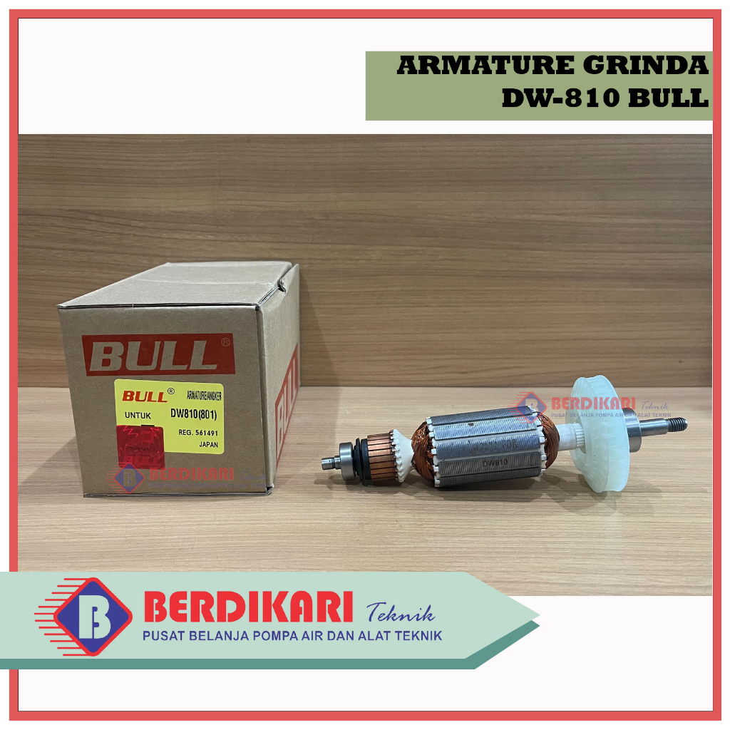 ARMATURE ANGKER GERINDA TANGAN DEWALT DW 810 DW810 BULL