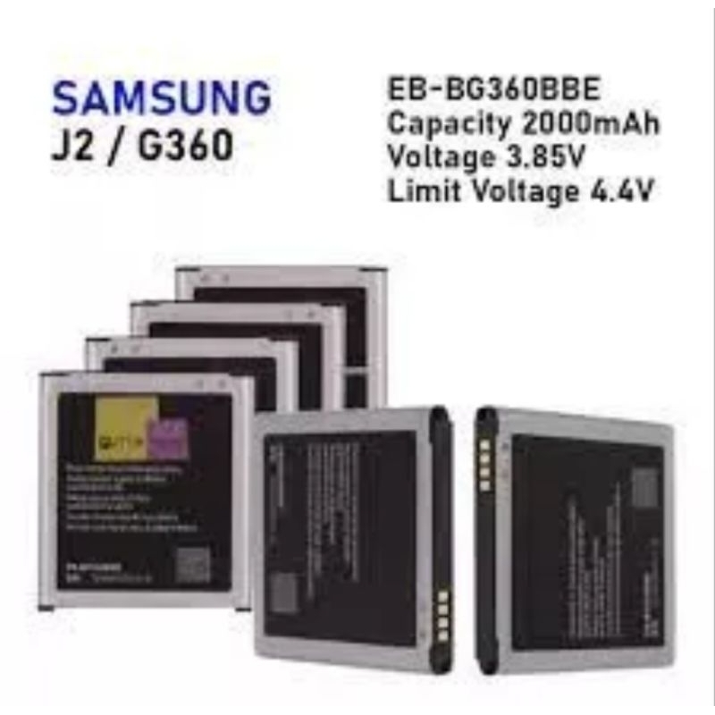 BATERAI SAMSUNG J2 /  J2 2015 / J2 2016 / J200G / G360 EB-BG360BBE