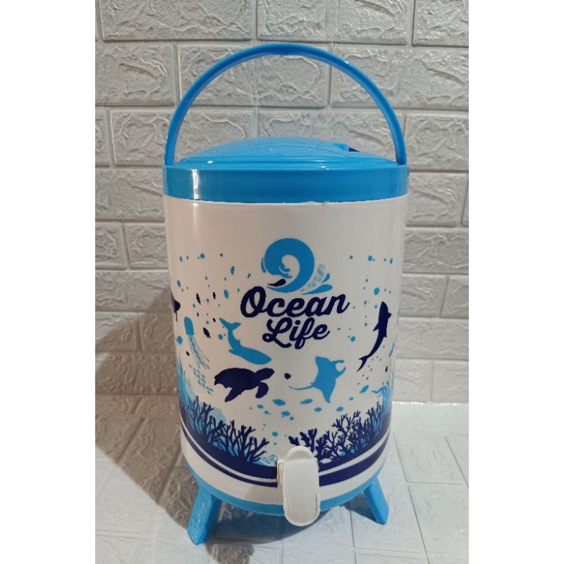 DRINK JAR / WADAH AIR ROMA 10 LITER DALAM ALMUNIUM