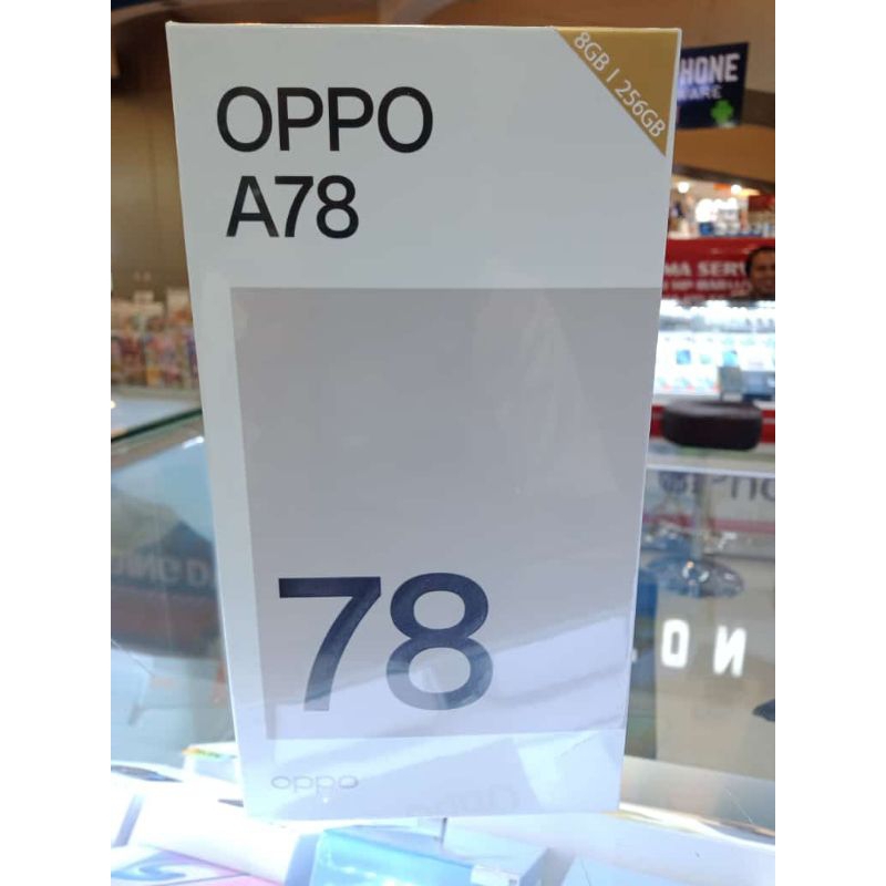 OPPO A78 4G NFC RAM 16GB(8+8)/256GB