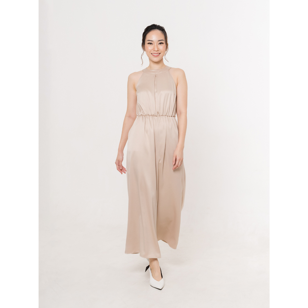 REMI - Ashley Jumpsuit | Sleeveless Overall Jumpsuit Celana Kulot Katun Wanita