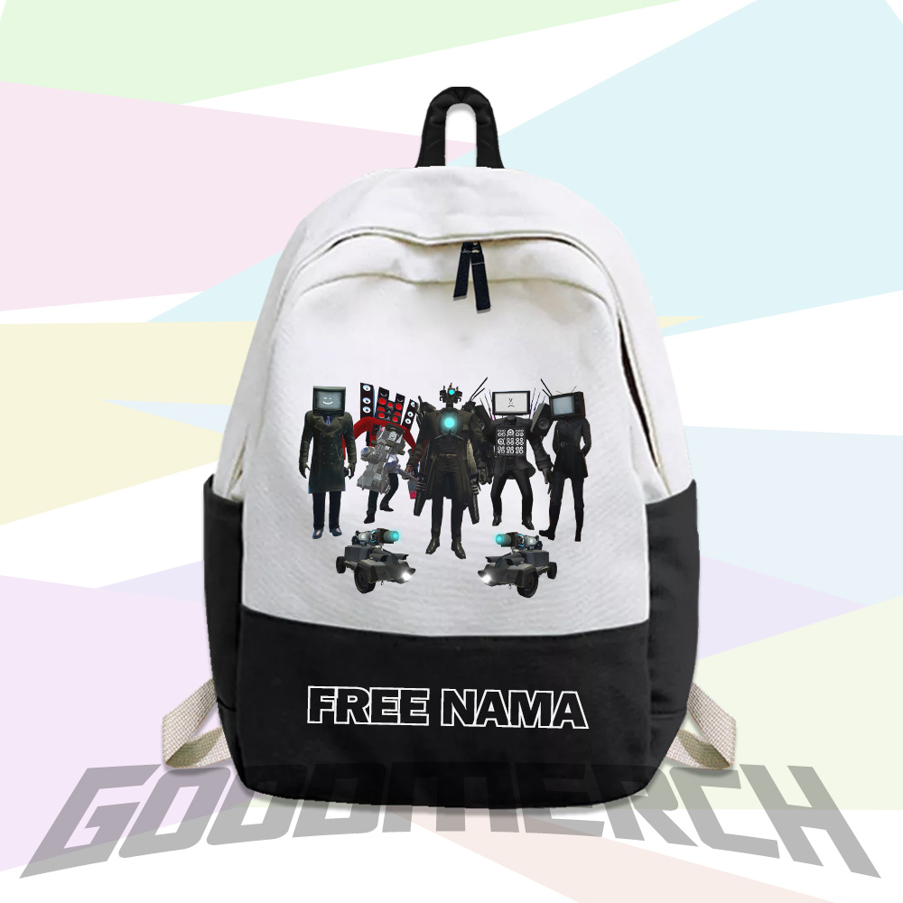 TAS RANSEL ANAK NEW TITAN CAMERAMAN TV MAN TV WOMAN SPEAKERMAN SKIBIDI TOILET