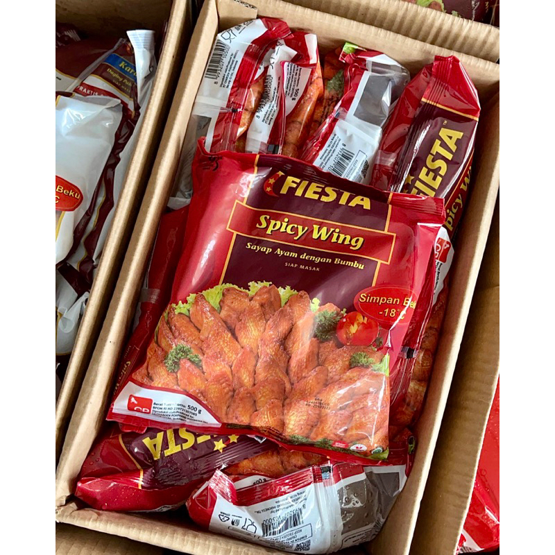 

Fiesta Spicy Wing 500gr