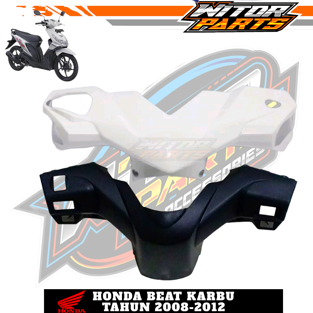 Batok Kepala Depan Belakang Honda Beat Karbu Putih / Batok Depan Belakang Beat Karbu Putih / Batok B