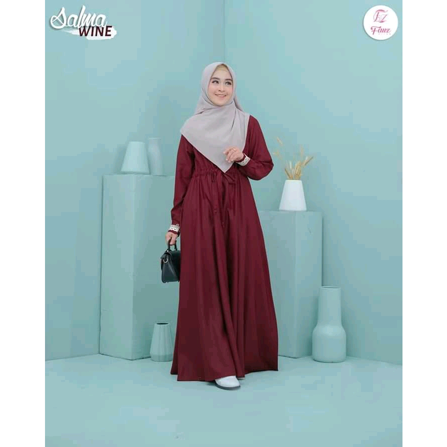PAKET HEMAT GAMIS KATUN POLOS DRESS TOYOBO MADINA REMAJA TERBARU KEKINIAN BRUKAT PREMIUM JUMBO