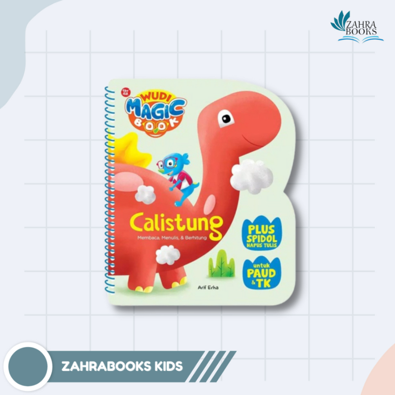 BUKU WUDI MAGIC BOOK CALISTUNG - WAHYU MEDIA