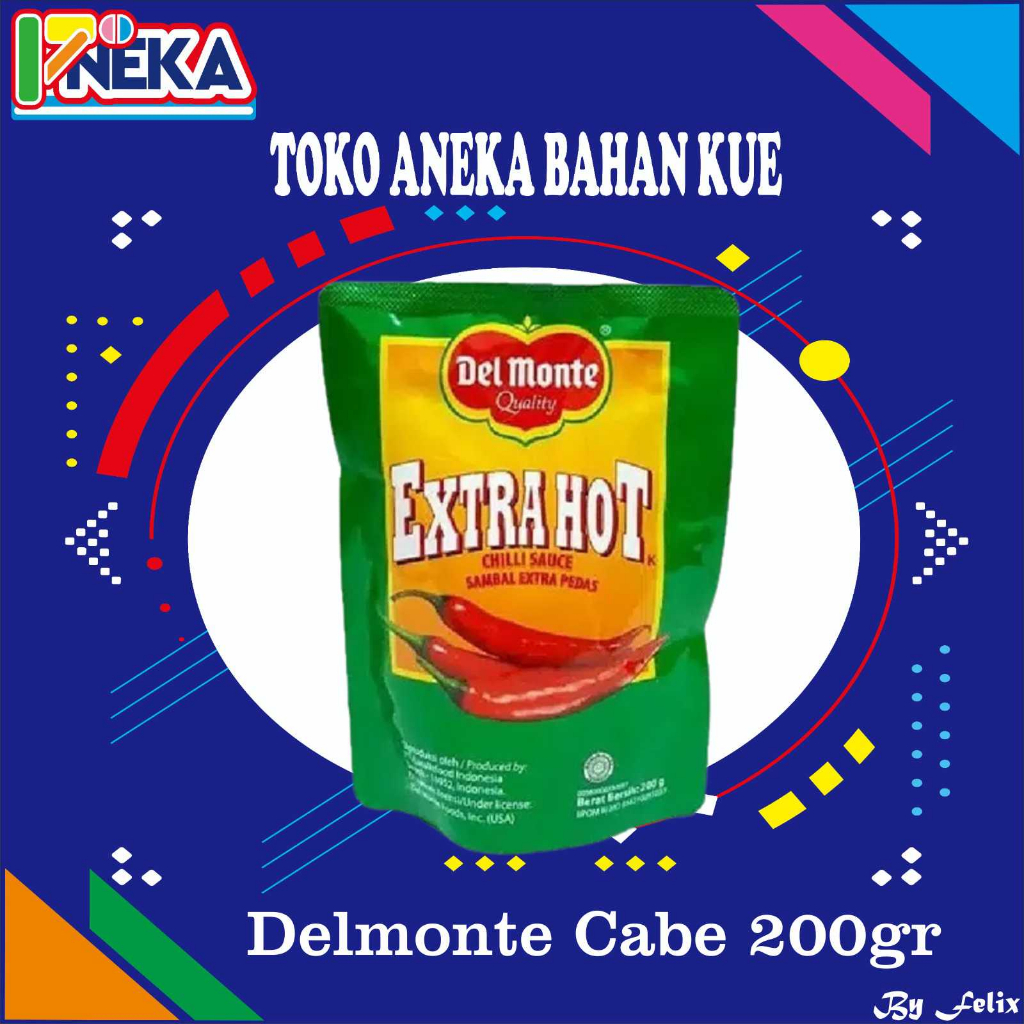 

Delmonte Saus Sambal Extra Pedas 200gr