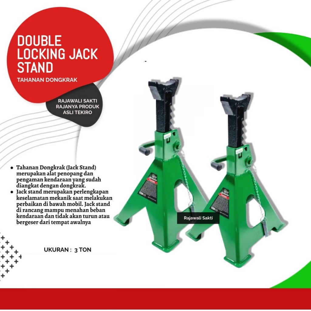 TEKIRO JACK STAND 3 TON / TKR JACK STAND 3 TON