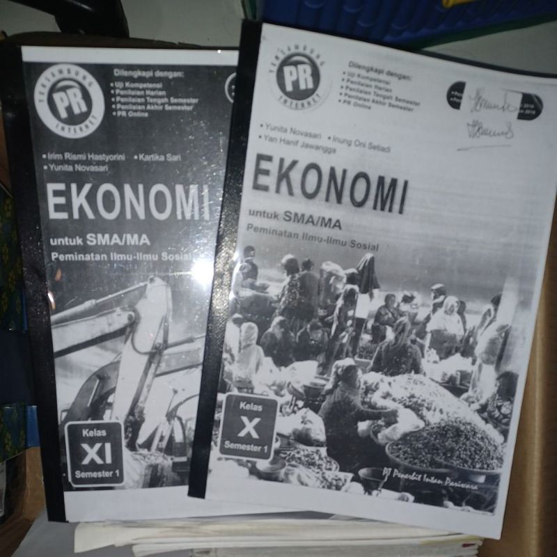 buku latihan US ekonomi kelas 10 11 12 x xi xii intan pariwara