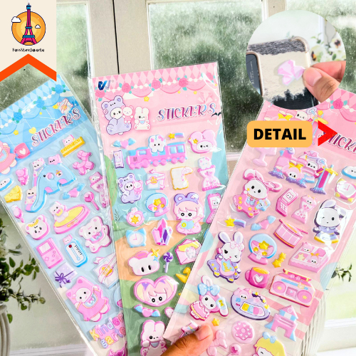 

Sticker Timbul 3D Kelinci WX-MA Model Rabbit Bunny Scrapbook Journaling Stationery For School Alat Tulis Kantor Sekolah Ready Grosir Kado Ulang Tahun READY COD