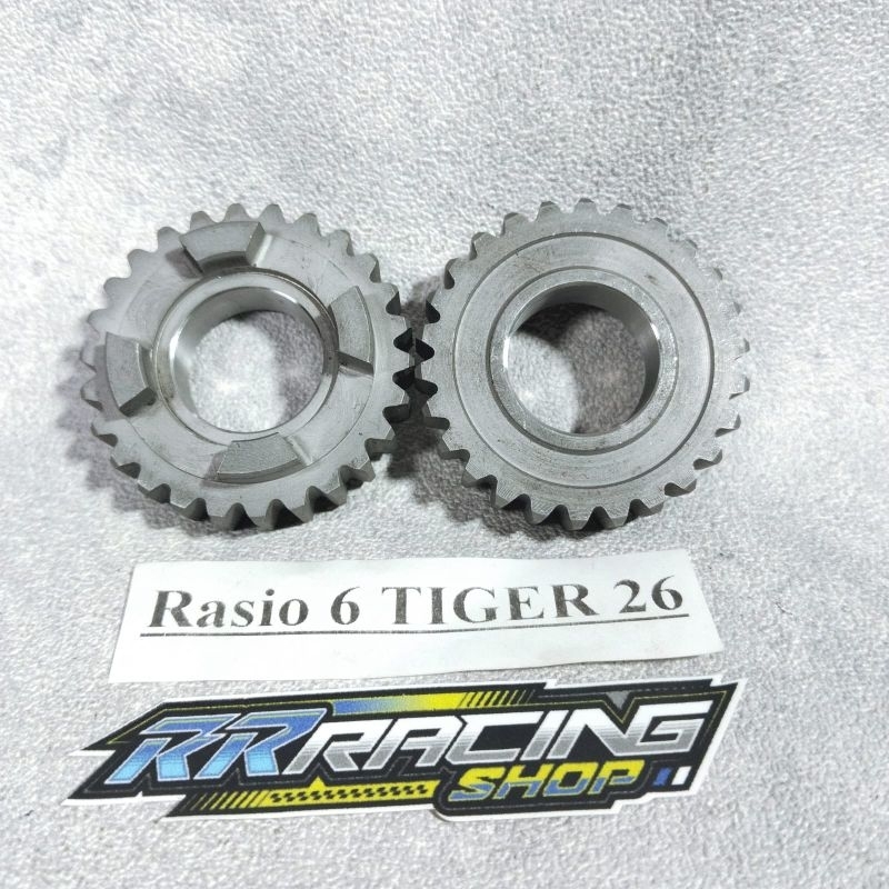 GIGI RASIO TIGER 6 MATA 26 RASIO OPLOS HEREX PNP RACING