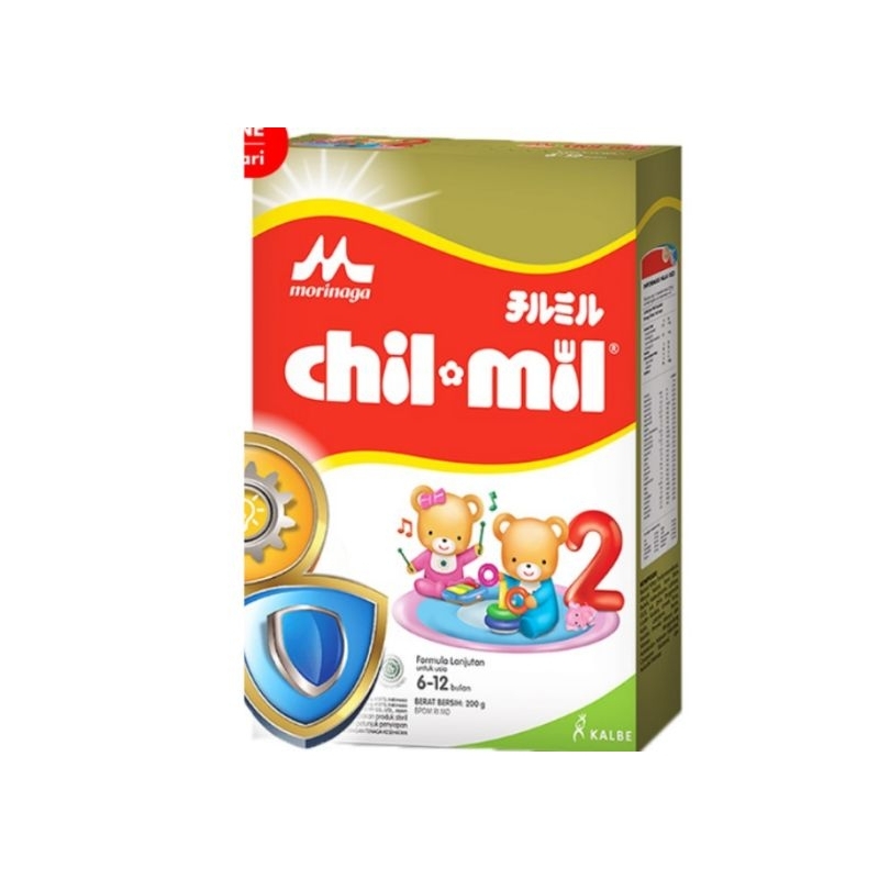 minuman anak susu anak Morinaga chil mil 2