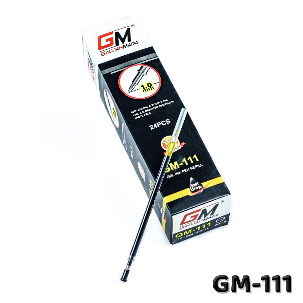 

RefillGel Pena Pulpen GadjahMada GM-111 1,0mm