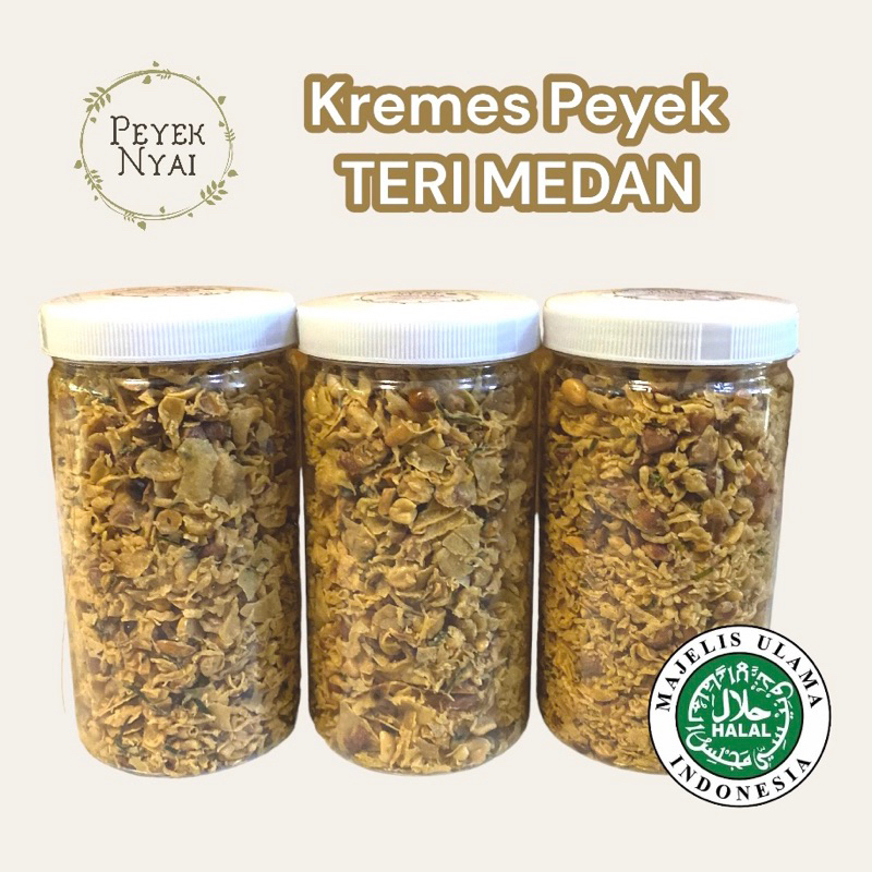 

PEYEK NYAI - Kremes Rempeyek Teri Medan