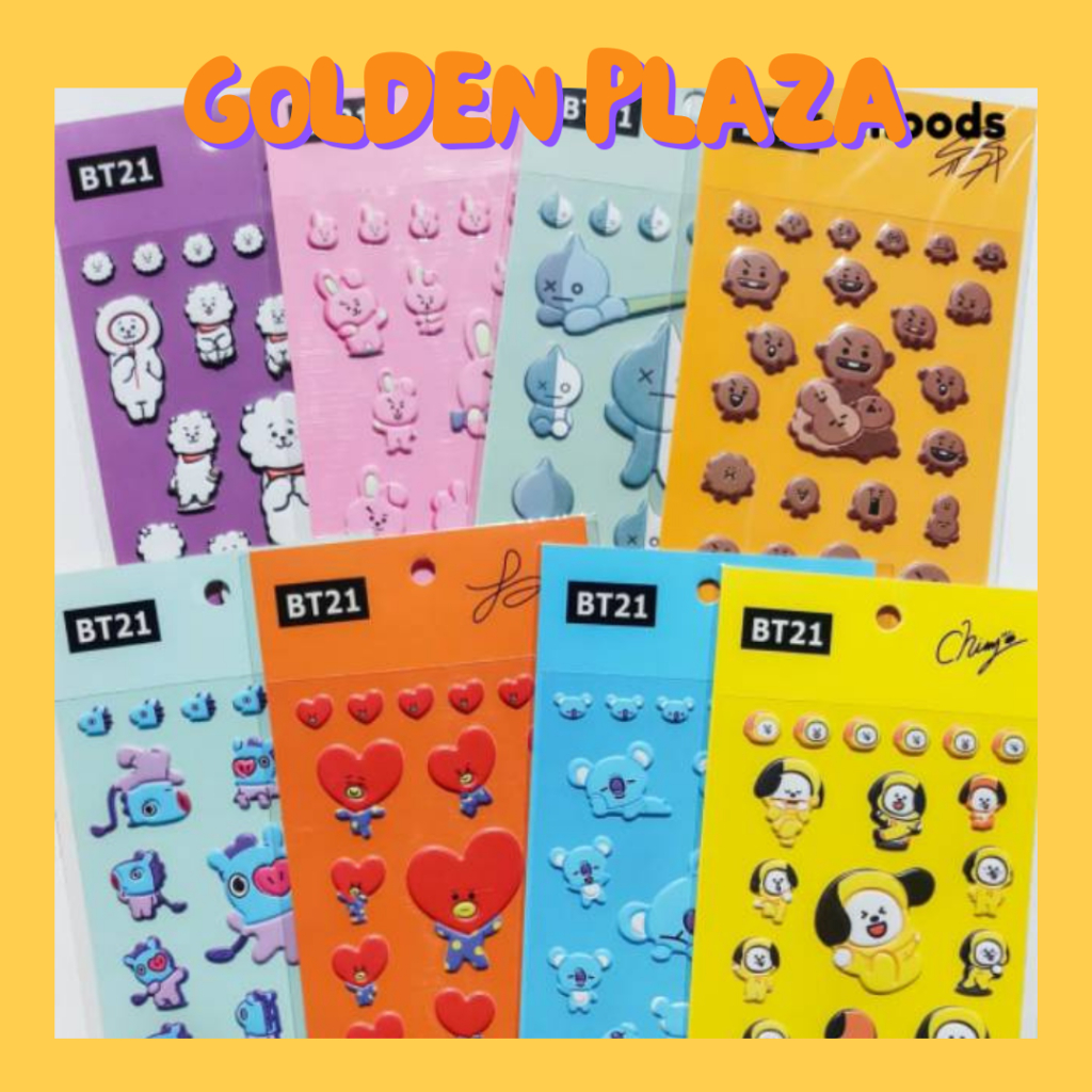 

Stiker Karakter 21 3D / Sticker Ecer Hiasan B721 GP 279