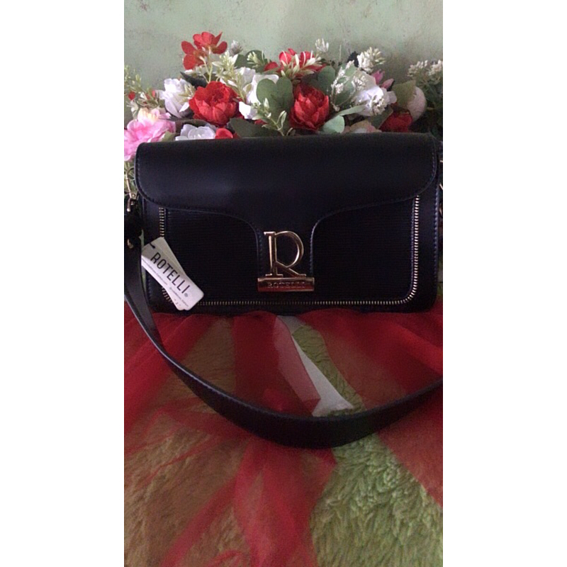 preloved tas rotelli hitam like new best seller