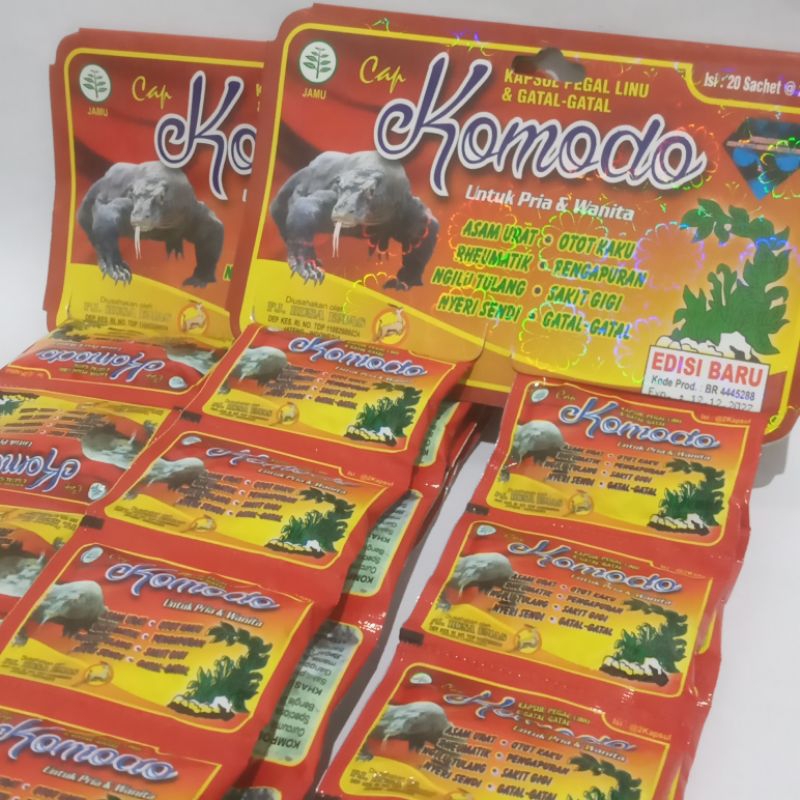 

KOMODO KAPSUL UNTUK PEGAL LINU DAN ASAM URAT