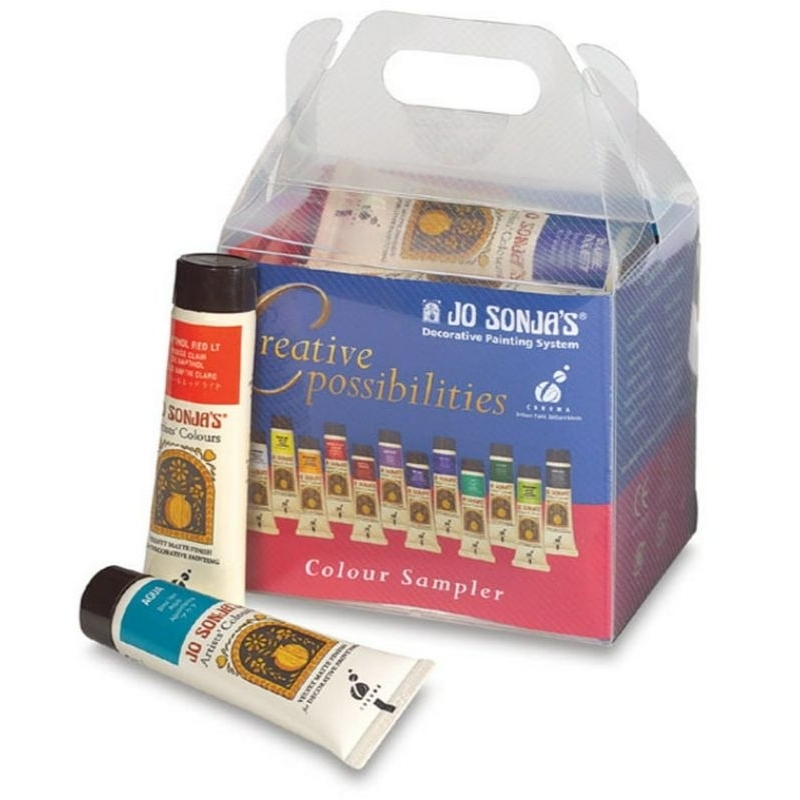 

Jo Sonja Creative Possibilities Colour Sample Acrylic Chroma Paints 20ml / cat akrilik tube