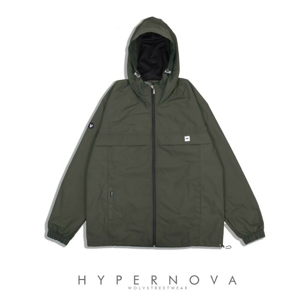 mecca_shop24 - Jaket Wolv Hypernova - Jaket Windbreaker Hypernova Jaket Outdoor Hypernova