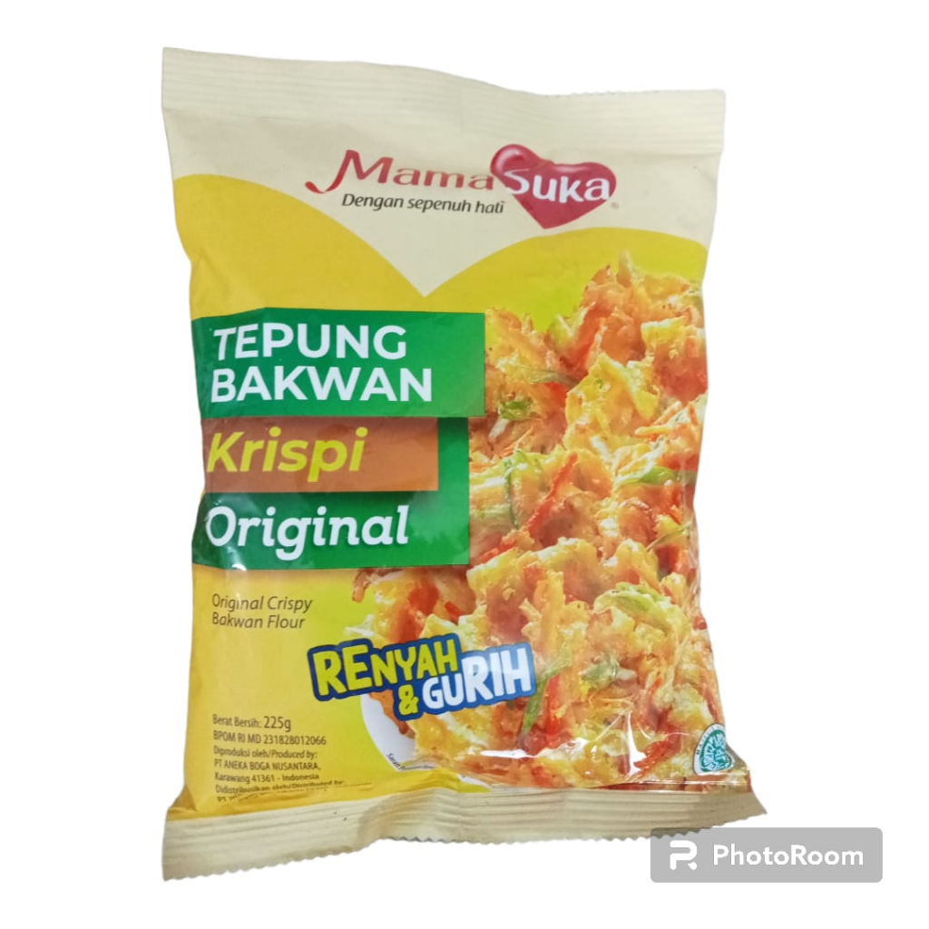 

Tepung Bakwan Krispi Original 225 gram Mamasuka