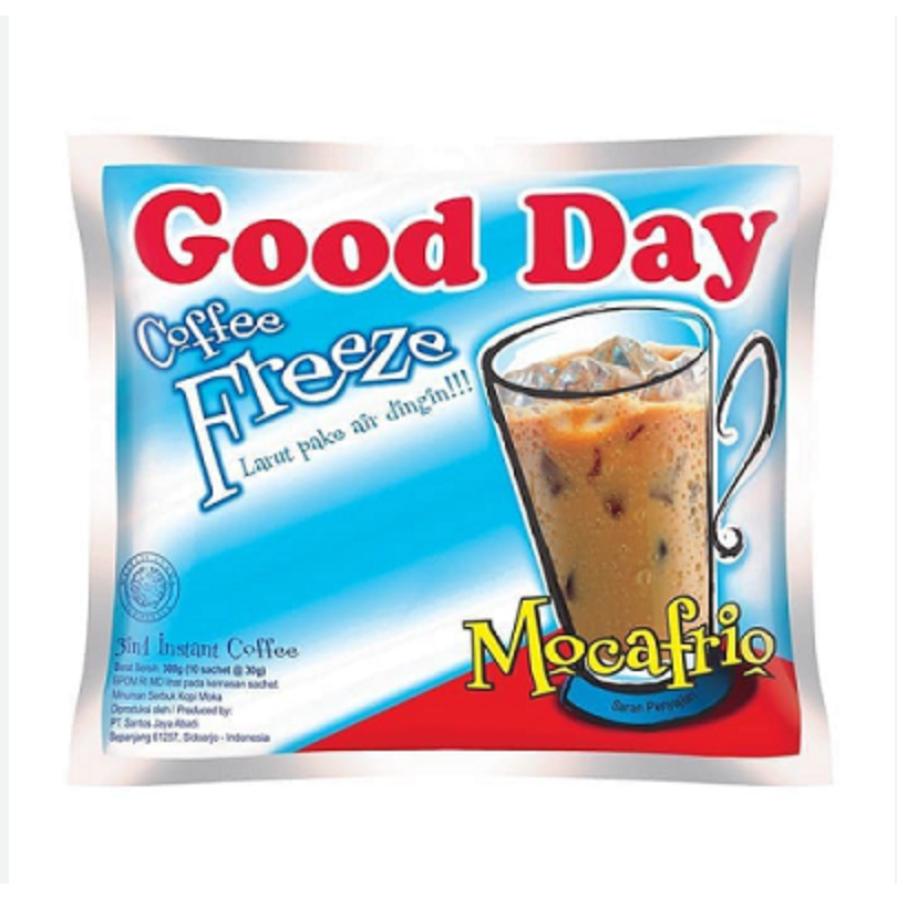 

Good Day Freeze Mocafrio Renceng isi 10 x 30gr