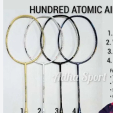 HNDRD Badminton Racquet [Atomic Air 78] + Bonus String