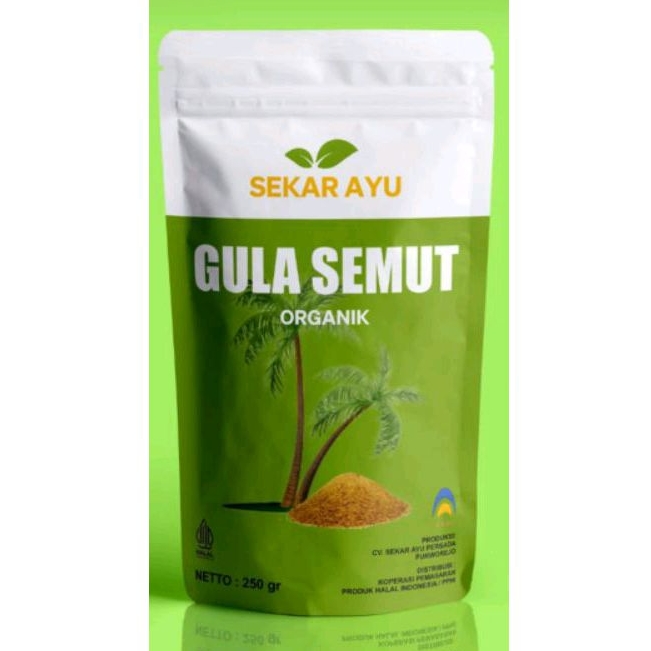 

Gula semut organik kualitas impor 250 gr halal