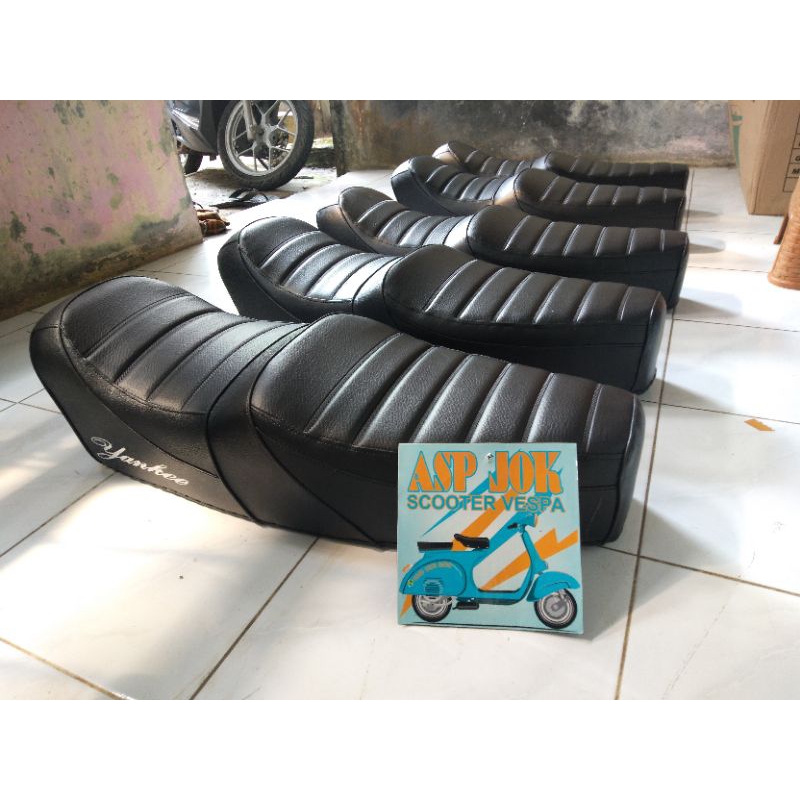 jok panjang vespa yangke px super strada ps