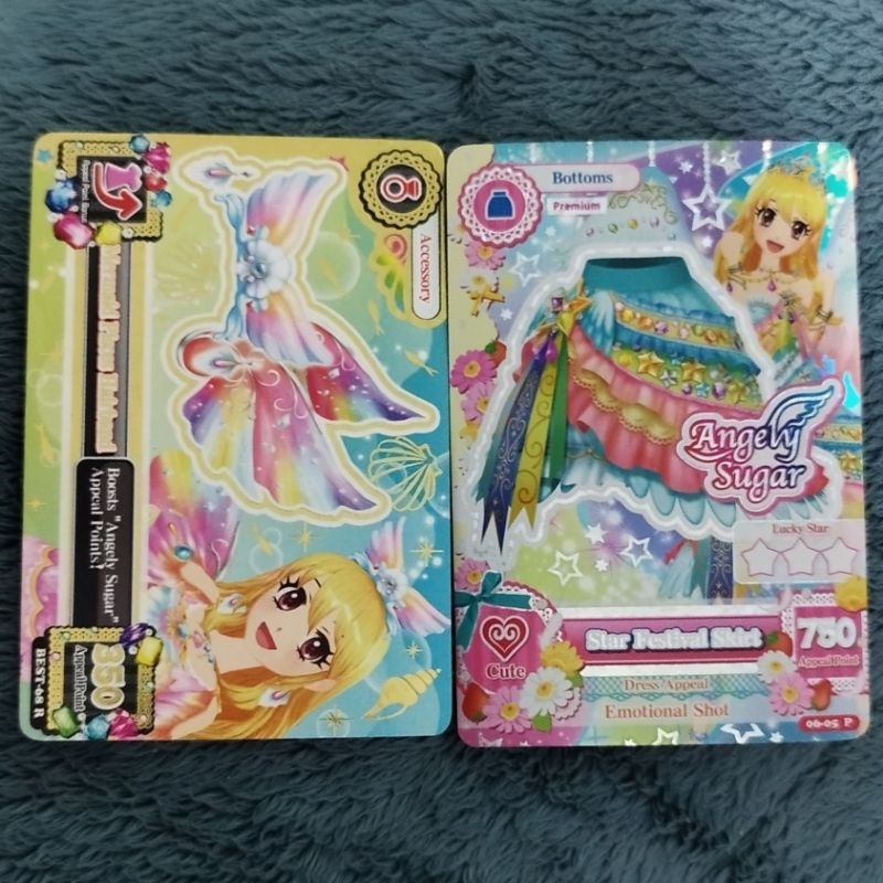kartu Aikatsu star festival skirt & Pisces acc (booked)