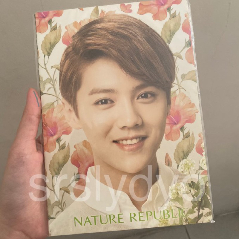 Notebook Luhan EXO Nature republic