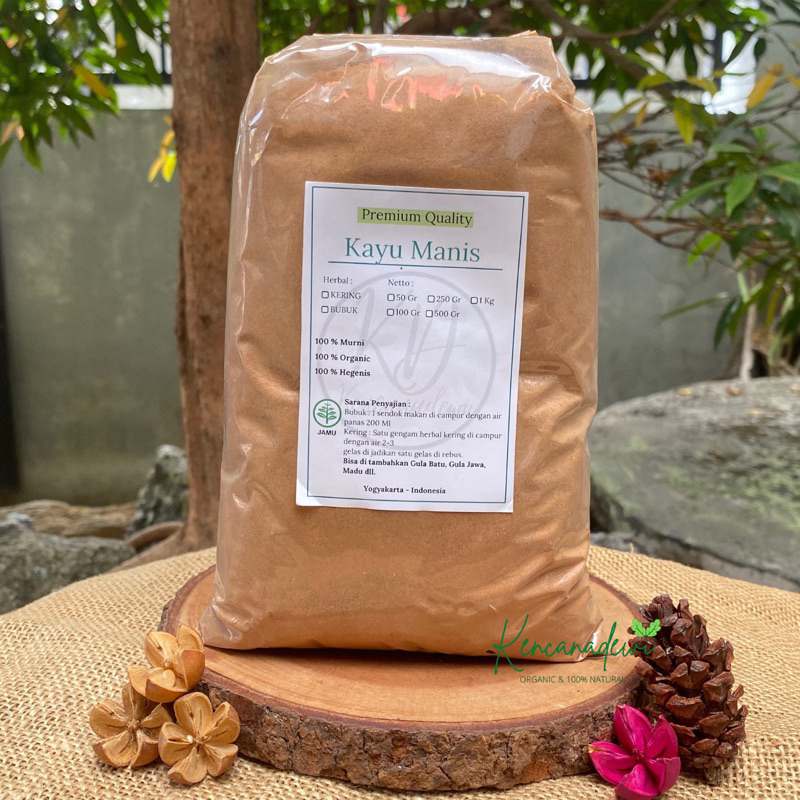 

Kayu manis bubuk - cinnamon powder murni tanpa campuran 1kg