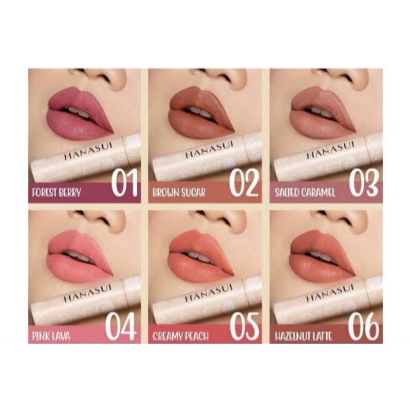 Lipstik Hanasui Lipcream Hanasui