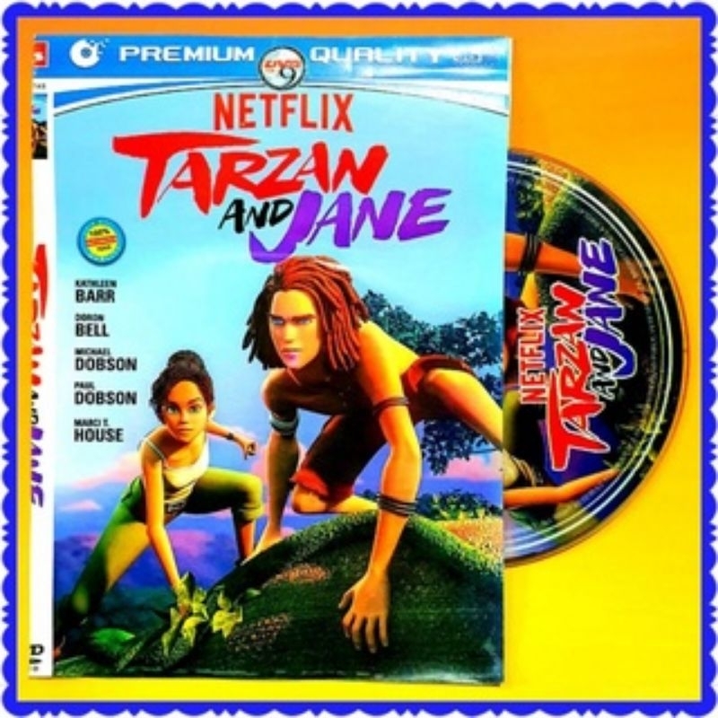 KASET DVD TARZAN AND JANE
