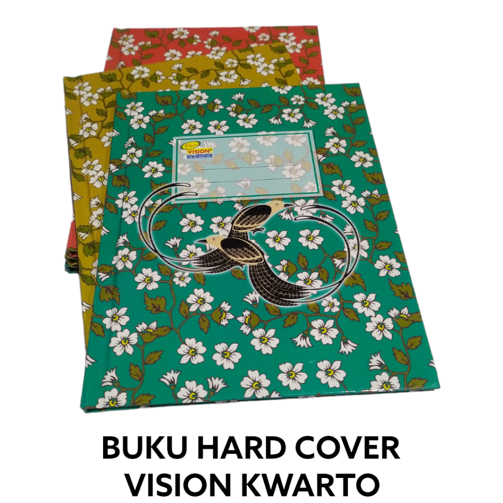 

BUKU HARD COVER VISION FOLIO ISI 100 LEMBAR