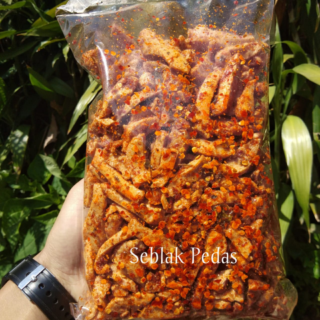 

Basreng Pedas ( 500,gram Aroma daun jeruk)